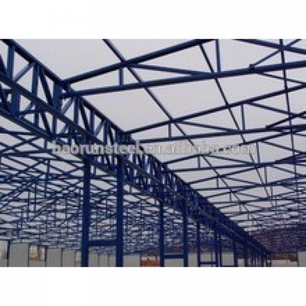 Prefabricated light construction design steel structure warehouse base on drawing #1 image
