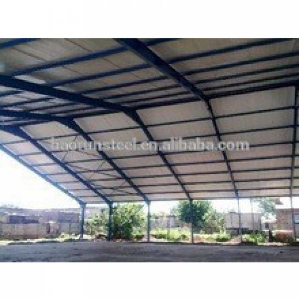 Steel frame and PU sandwich panel fabrication prefabricated steel structure warehouse #1 image