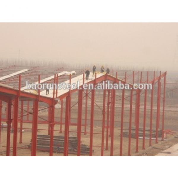 Weight metal framework prefabricated structure steel shed warehouse #1 image