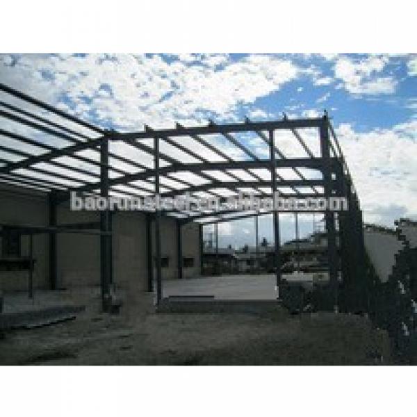 Sandwich panel wall and roof for steel structure warehouse with hoist beam #1 image