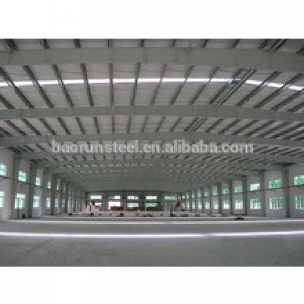 Custom Steel Structure Warehouse with big span for stock goods #1 image