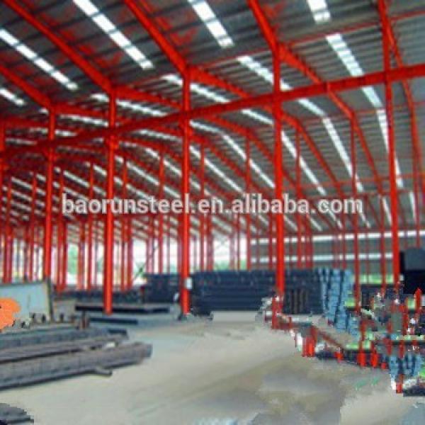 Prefabricated Factory construction steel hanger warehouse made in China #1 image