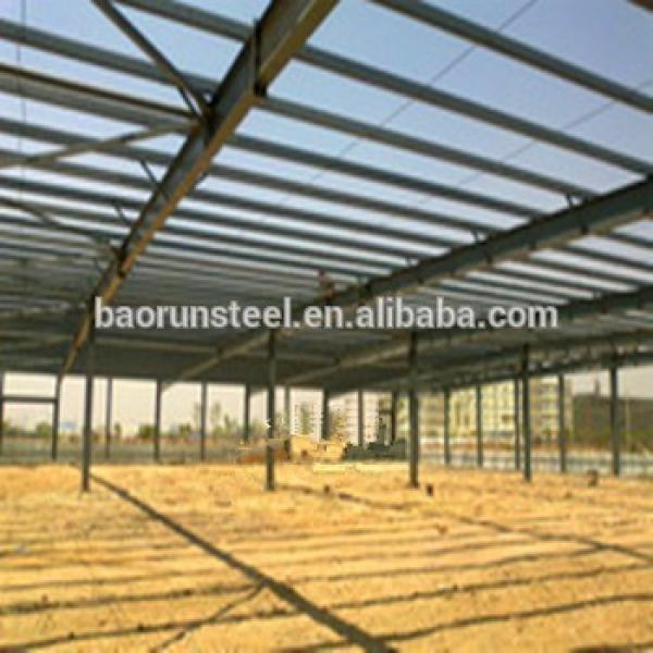 Prefabricated galvanized steel structure warehouse for pakistan #1 image