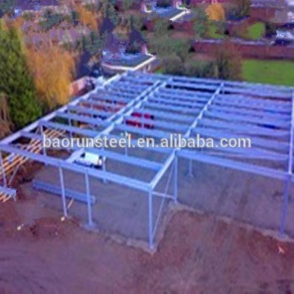 Prefab Steel Structure Plant Shed Design for factory #1 image