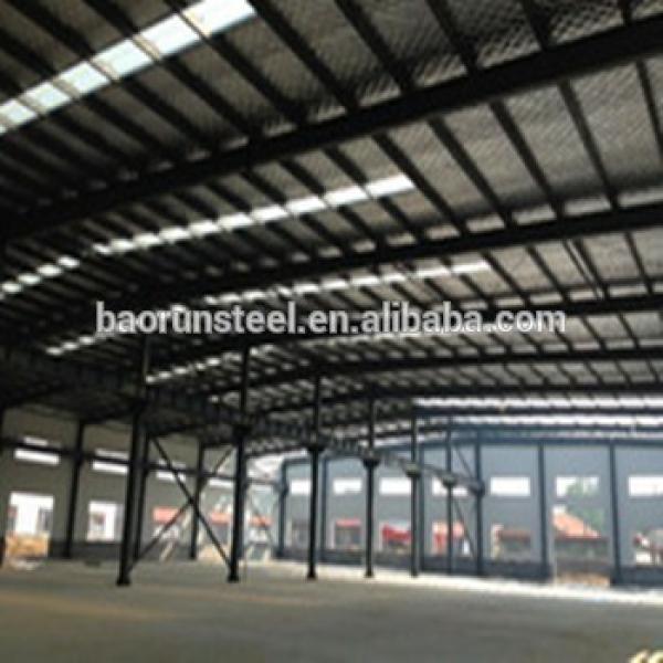 Curved roof structures light steel structure warehouse #1 image