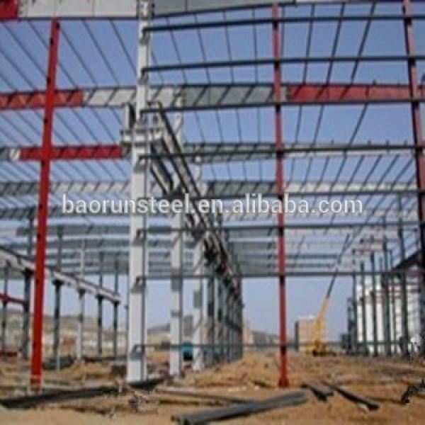 China prefabricated steel frame workshop steel support structure steel warehouse building #1 image