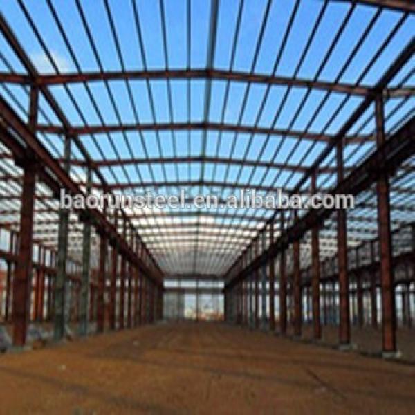 Main prefab Logistics Warehouse In Qingdao car showroom structure warehouse #1 image