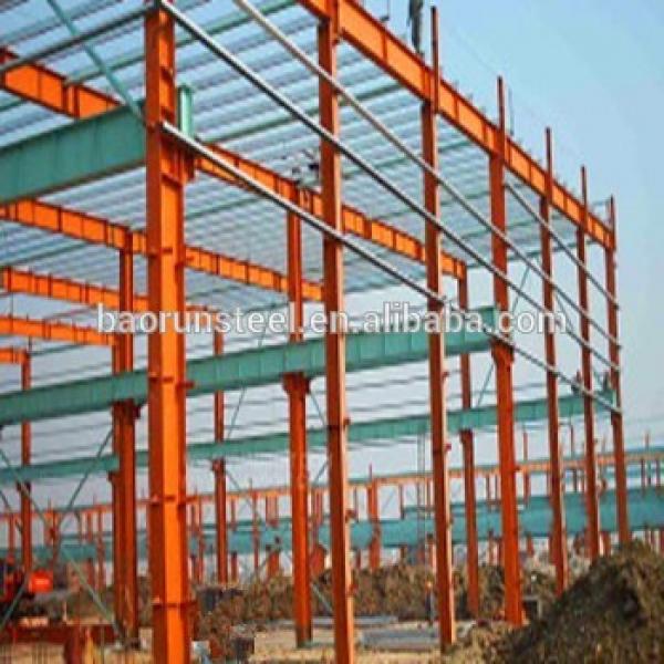 Export hot rooled and beam prefabricated steel structure warehouse for construction #1 image