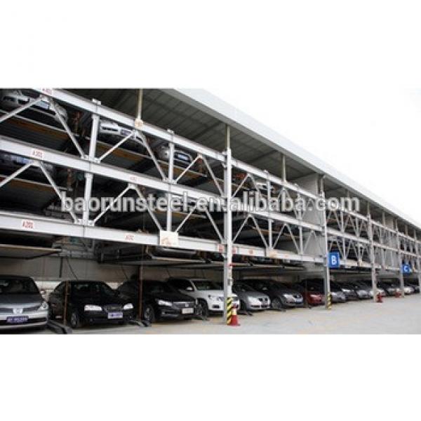 PSH Multi-layer puzzle car parking system steel structure building parking #1 image