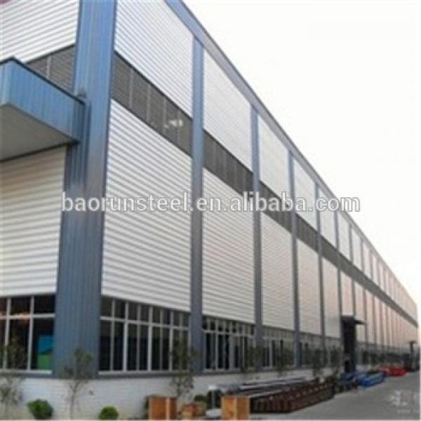 low cost and prefabricated galvanized steel structure workshop/warehouse/buiding-made in Qingdao #1 image