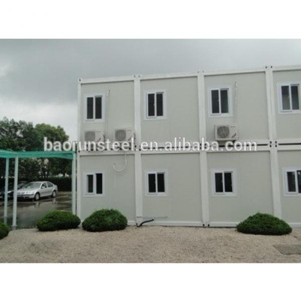 Duplex design light steel structure building container shipping house #1 image
