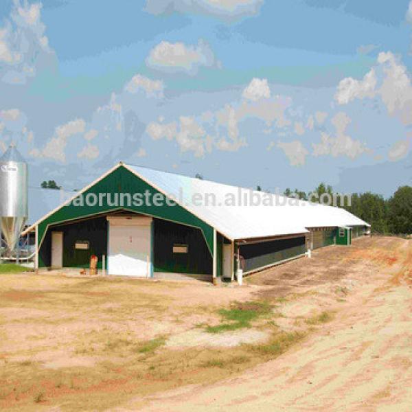 Prefabricated high strength steel structure poultry farming #1 image