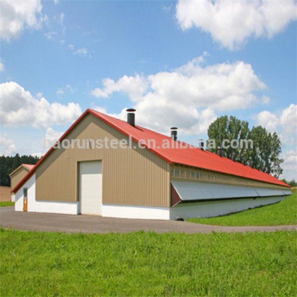 Low cost light steel prefabricated poultry shed #1 image