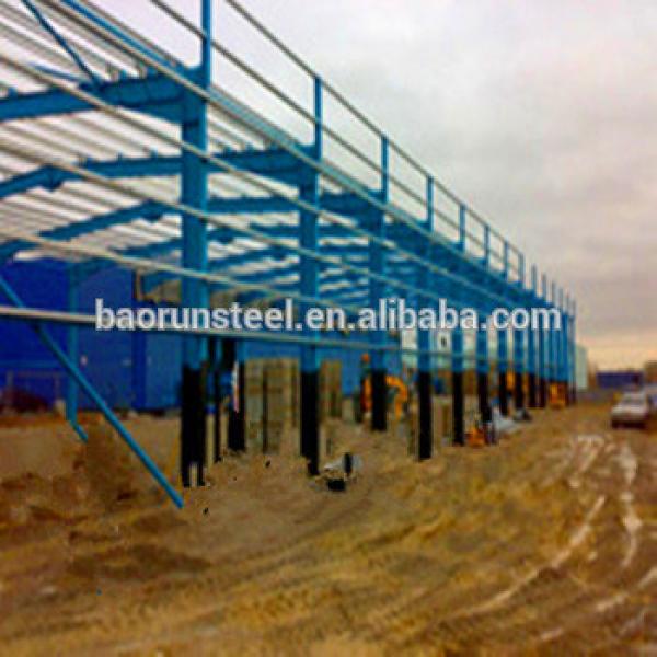 Q235 Q345 Cheap certified prefab steel structure warehouse #1 image