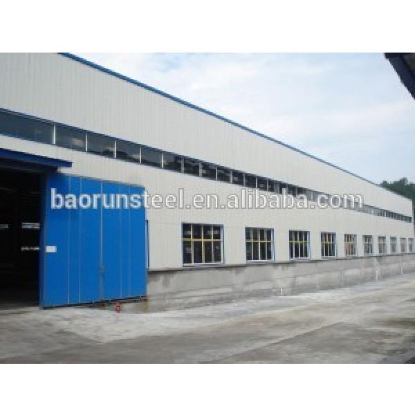 High Quality Long Span Low Cost Light Metal Prefab Steel Building #1 image