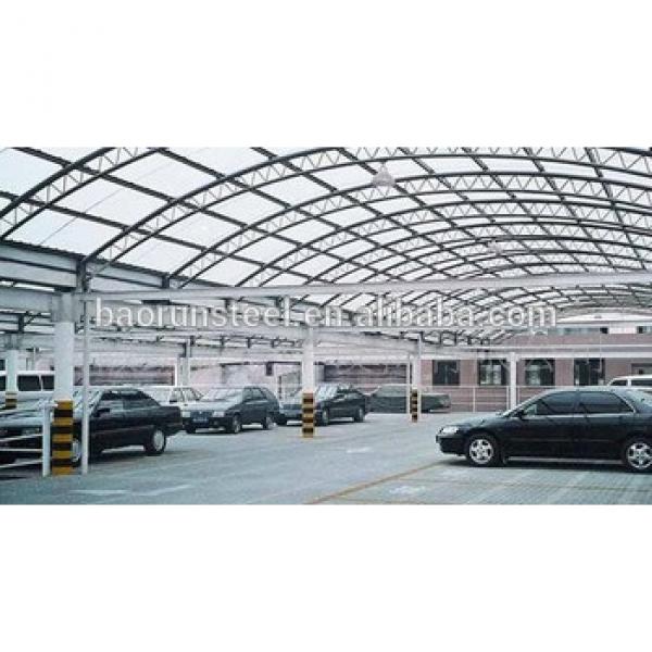 prefabricated steel structure portable car garage #1 image