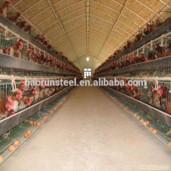 steel structure low cost chicken layer house shed poultry for broilers design #1 image