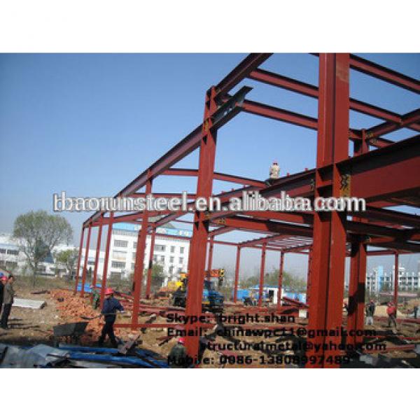Eco-friendly demountable prefabricated steel structure buildings #1 image