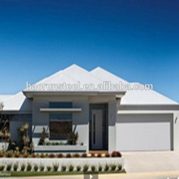 Prefabricated steel frame villa,simple small villa plans,new design of villa house #1 image