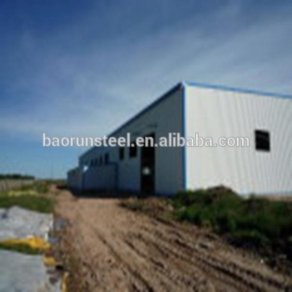 China Baorun characteristic portable steel structure building rubber mat for workshop #1 image