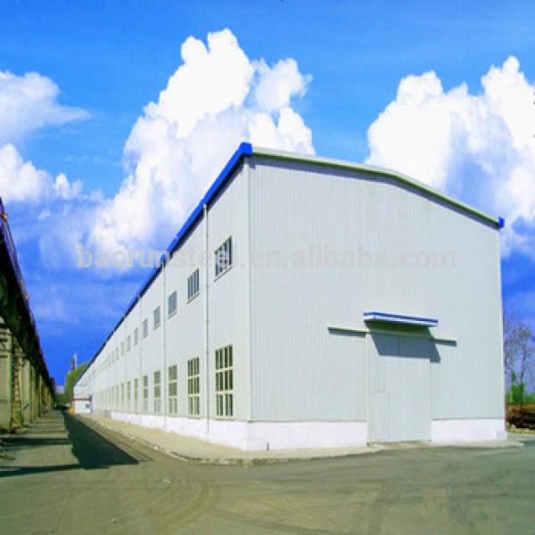 Light steel structure sandwich panel house prefabricated warehouse #1 image