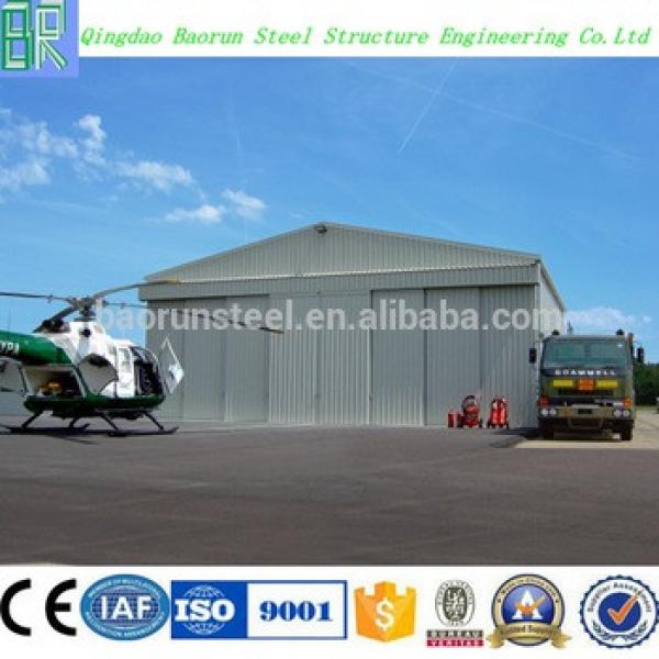 Low cost steel frame prefabricated hangar prices #1 image