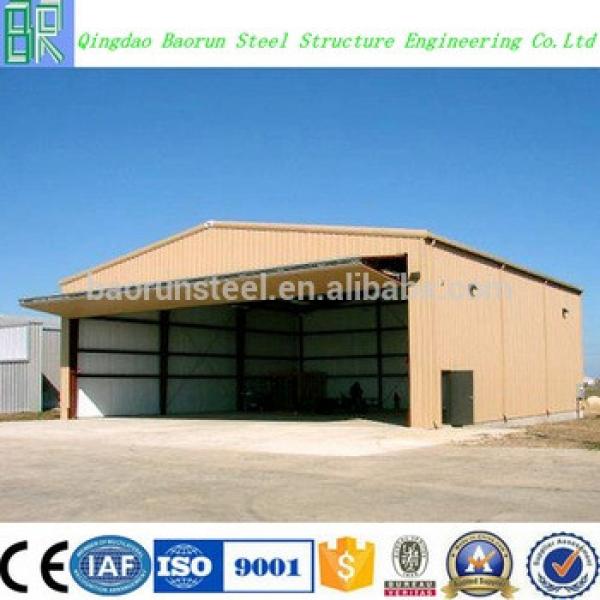 Low Cost Steel Frame Prefabricated Hangar #1 image