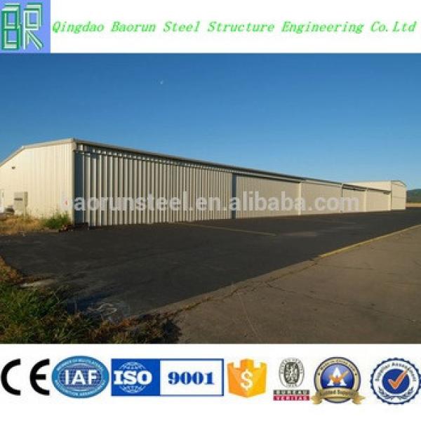 Low Cost Prefabricated Steel Structure Aircraft Hangar #1 image