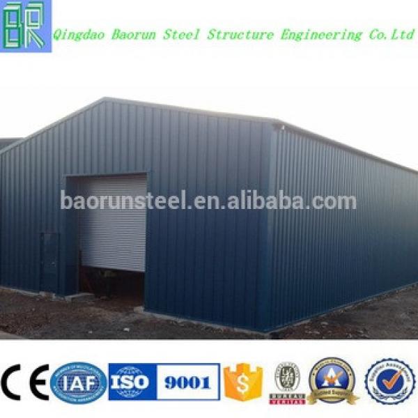 Pre-manufactured H section steel frame storage warehouse #1 image