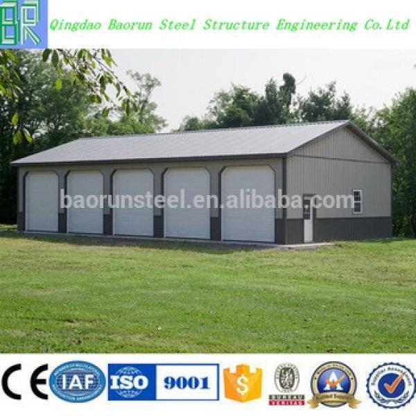 Low Price Prefab Steel Structure Car Garage #1 image