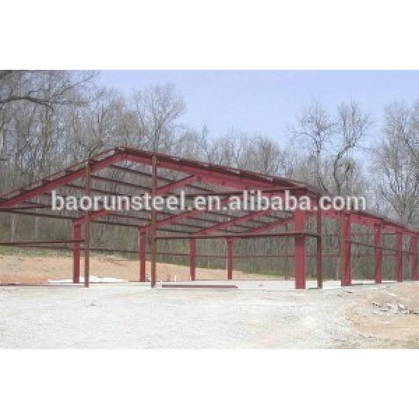 Prefabricated steel structure car shed made in China #1 image