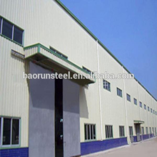Prefabricated Space Frame Metal Shed Build Steel Structure Factory Building #1 image
