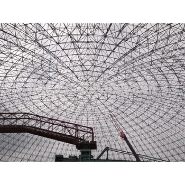 Good Quality Free Design Prefab Grid Structure Curved Steel Roof Trusses #1 image