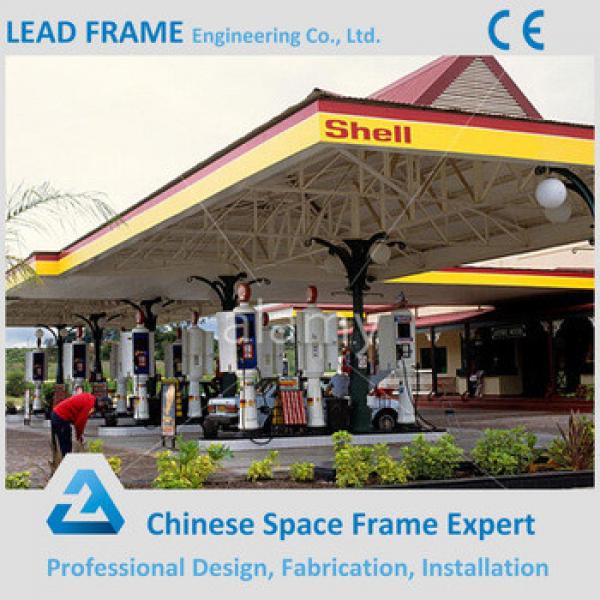 Economic cost of gas station canopy with space frame #1 image