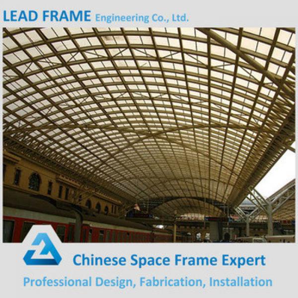 Attractive and durable steel structure space frame for train station #1 image