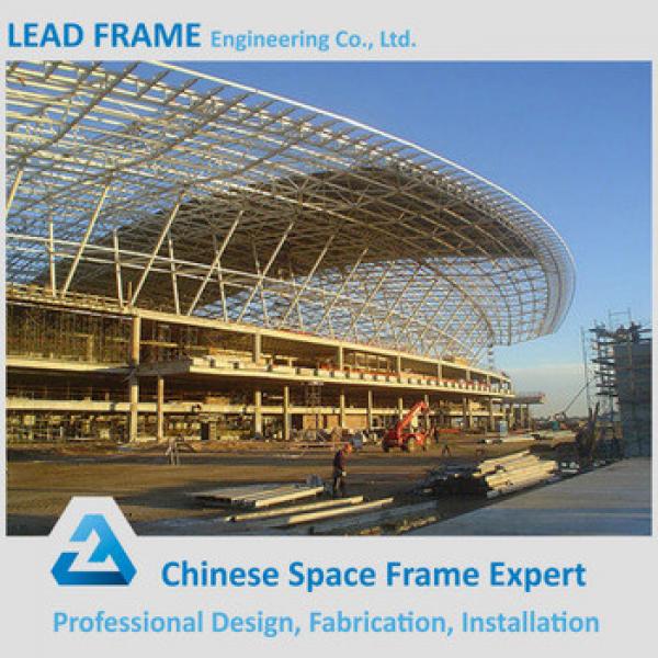Welded steel ball space frame for airport terminal #1 image