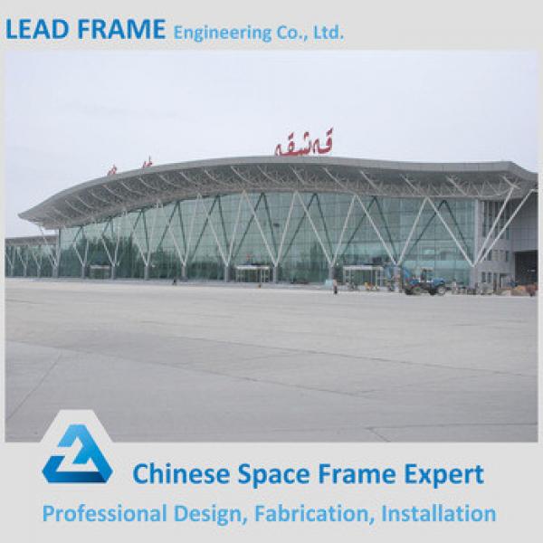 Prefab space frame airport terminal with roof structure #1 image