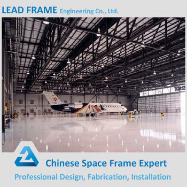 Prefab space frame aircraft hangar with steel structure canopy #1 image