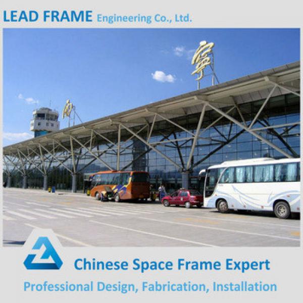 High quality steel structure space frame for train station #1 image