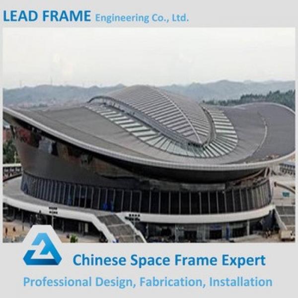 Outdoor steel space frame roof structure prefab stadium #1 image