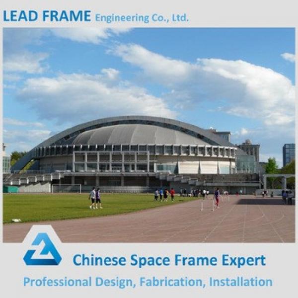 Galvanized steel space frame prefab stadium #1 image