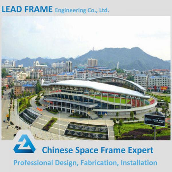 Permanent lightweight space frame prefab stadium #1 image