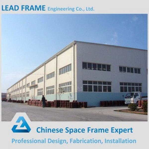 Economical space frame prefabricated steel structure for factory #1 image