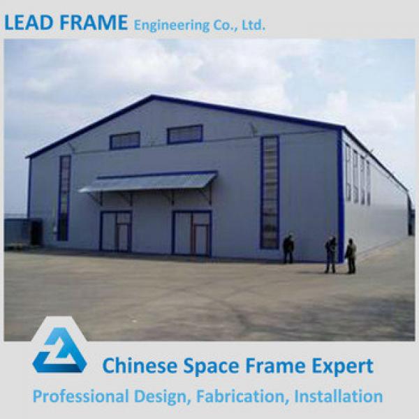 China Supplier Windproof Columless Light Frame Famous Steel Structure Buildings #1 image