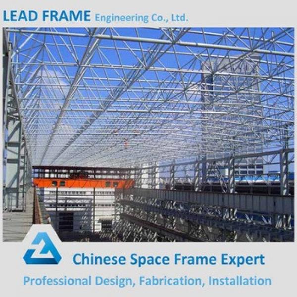 High quality prefabricated curved steel building warehouse #1 image