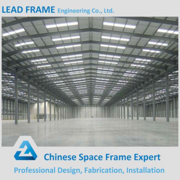 Curved Roof Construction Space Frame Structure Prefabricated Industrial Shed #1 image