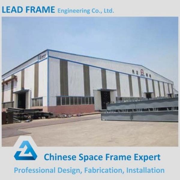 Steel frame structure roof truss construction design for warehouse #1 image