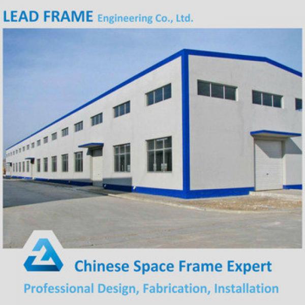 Long span steel roof truss design for factory building #1 image