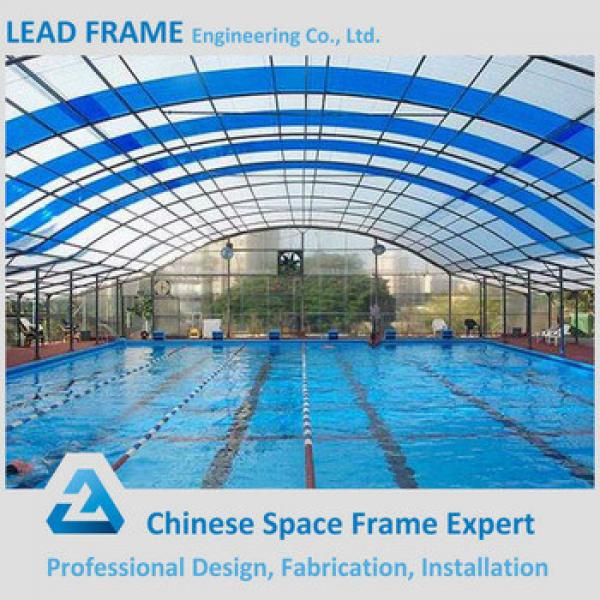 Factory price galvanized steel roof truss design for swimming pool #1 image