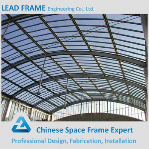 Steel Metal Buildings Warehouse Curved Roof Design Structural Steel Shed #1 image
